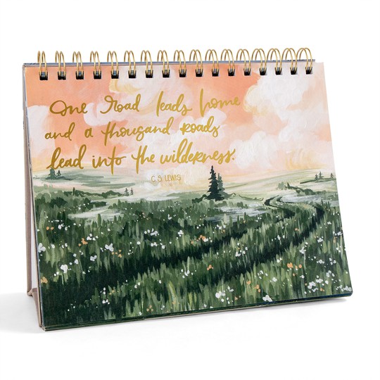 Land Sky Desk Flip Calendar 1canoe2