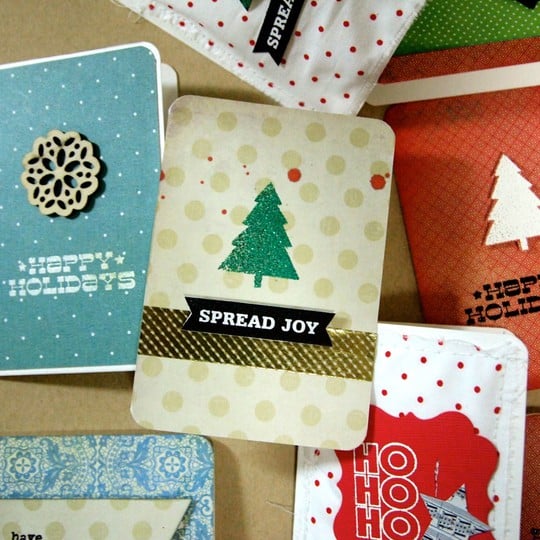 Spread Joy - Simple Christmas Card