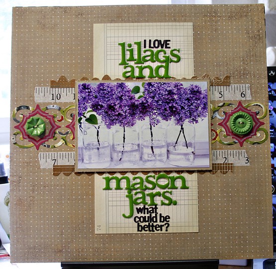 Lilacs and mason jars   web