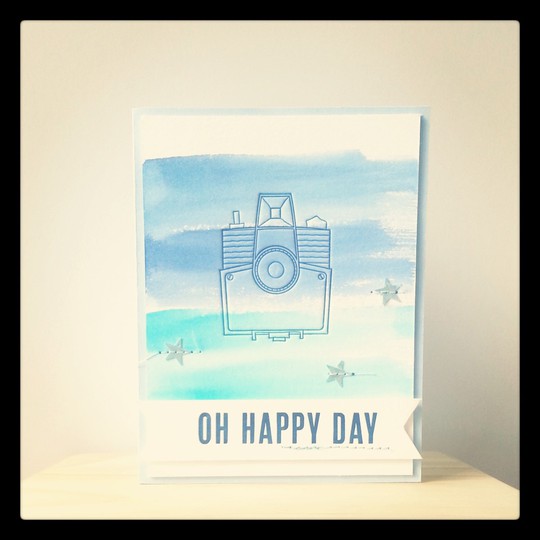 "Happy Day" Letterpress Card