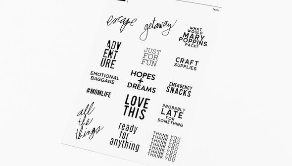 Stop The Blur Memory Planner Kit - June 2024 gallery