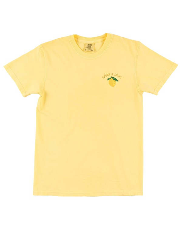Lemon Farmers Market Tee - Butter, 3 of 6