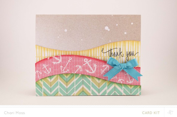 Thank You Waves Card by charimoss gallery