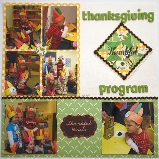 Thanksgiving program copy