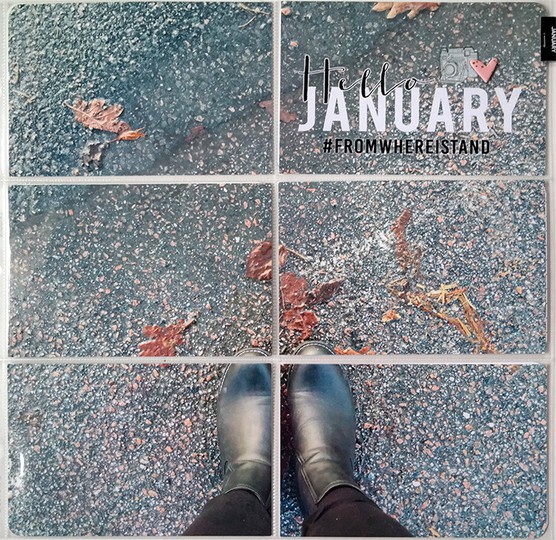 Project Life 2015: January page 1-3