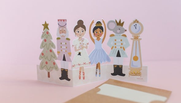 The Nutcracker Accordion Holiday Greeting Card gallery