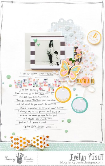 Hello weekend full layout by evelynpy original