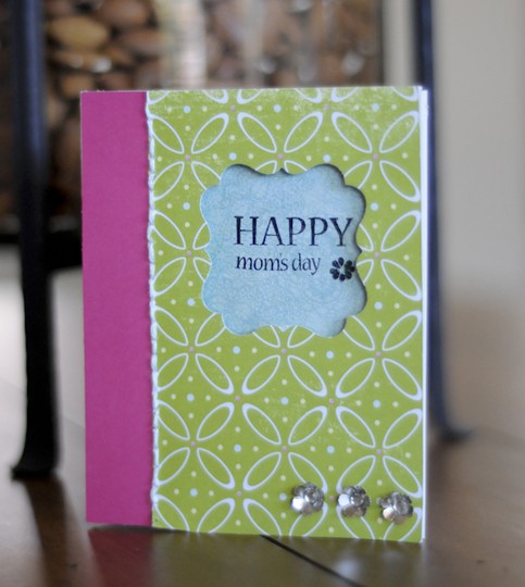 Mother's Day Card Hand Stitch Challenge