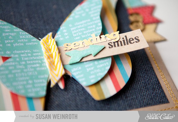 6   sending smiles card   detail   susan weinroth