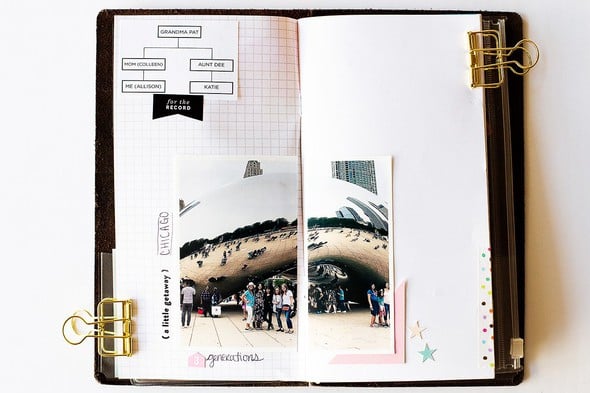 Chicago Traveler's Notebook Page 1 by AllisonWaken gallery