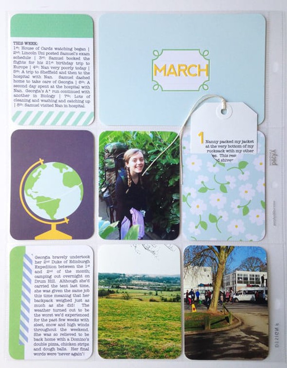 PROJECT LIFE 2015 | MARCH | PAGE 1&2 by Nicola gallery