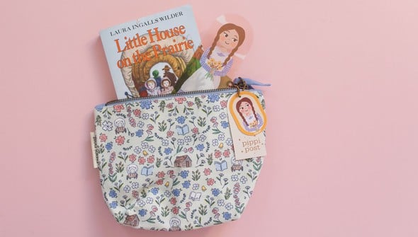 Little House on the Prairie Canvas Pouch gallery