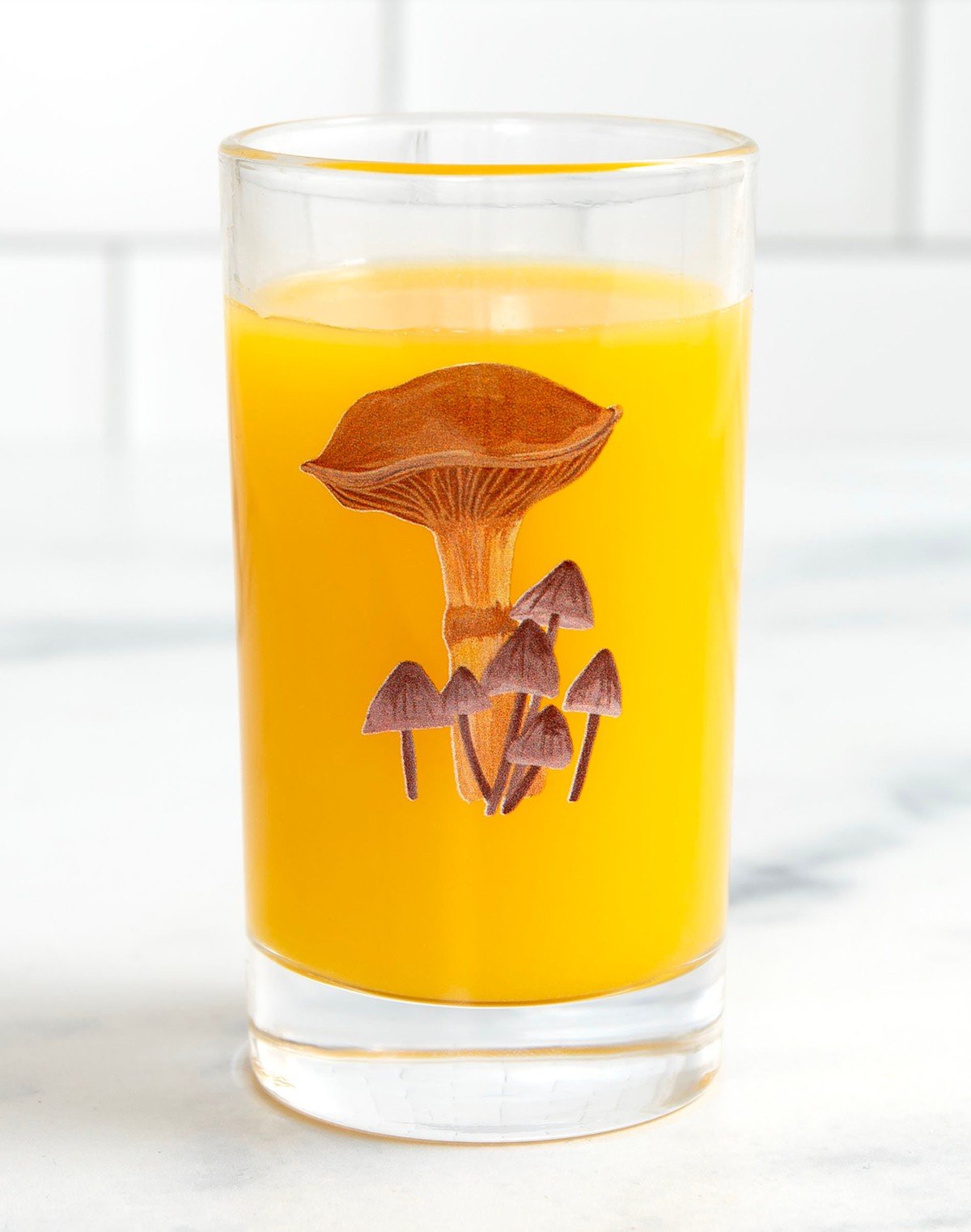 Brown Mushroom Mini Juice Glass item