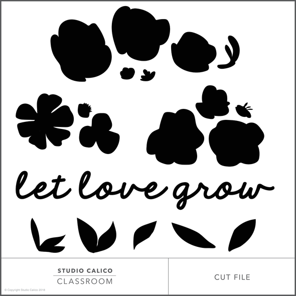Cut File : Let Love Grow gallery