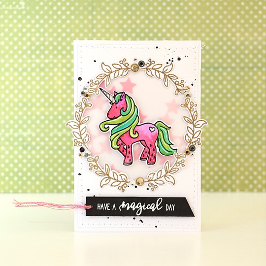 Melonised unicorn card by natalie elphinstone 1 original