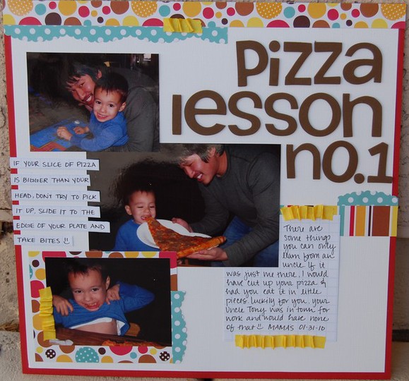 Pizza Lesson #1 - KP Sketchbook day 5