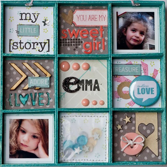 Hangerdoor "Life Story Emma" - Colorshine