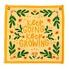 Keep Going Keep Growing Canvas Banner
