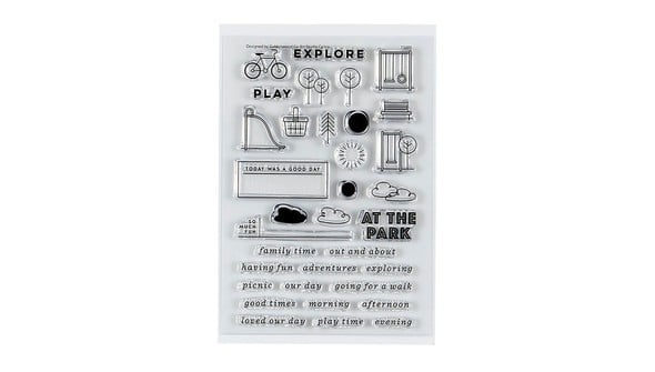 Stamp Set : 4x6 At the Park by Goldenwood Co gallery