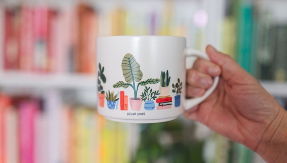 Potted Plants Large Ceramic Mug  gallery