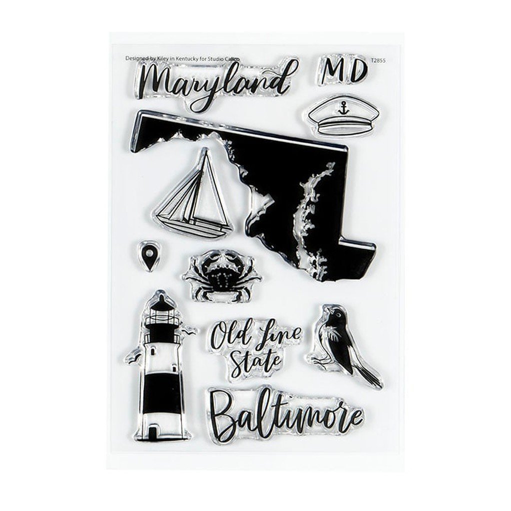 Stamp Set : 4×6 Maryland by Kiley in Kentucky item