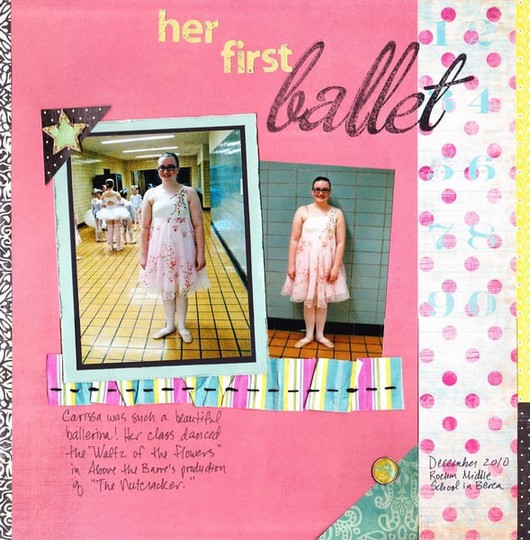 First ballet (KPSketchbook 3 Day 1 & 4/4 Blog challenge)