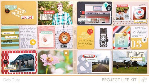 Project Life Week 34 *PL Kit Only* by debduty gallery