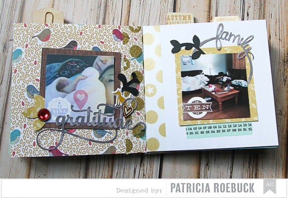 Give Thanks Mini Album | American Crafts by patricia gallery