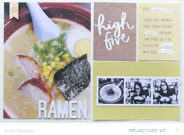 Project Life 2014 - Ramen by analogpaper gallery
