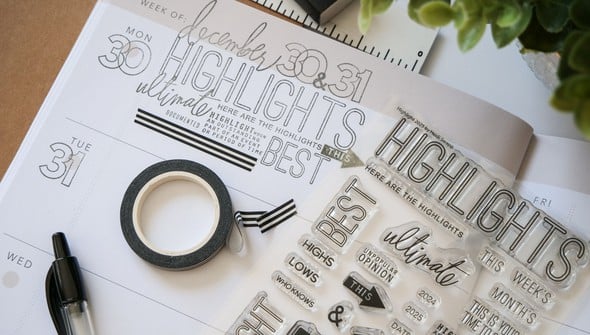 Stamp Set : 4×6 2025 Highlights gallery