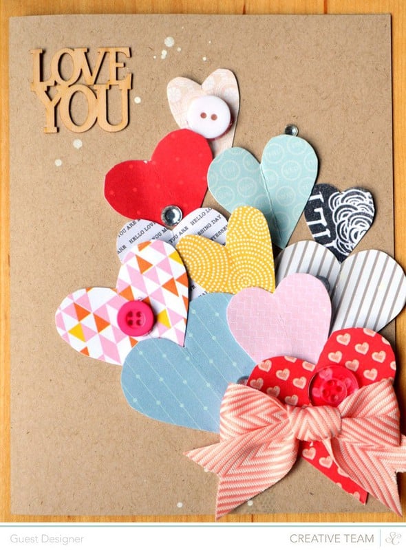 I love you card by paige evans
