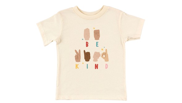 Be Kind Tee - Toddler/Youth - Natural gallery