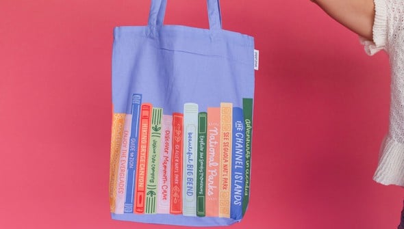 National Parks Books Tote Bag  gallery