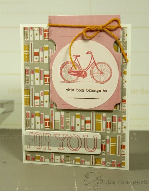 This Book Belongs To... Card + Bookmark by JulieCampbell gallery