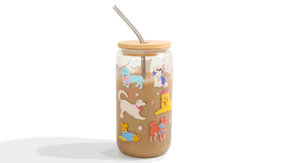 Dapper Dogs Glass Can gallery