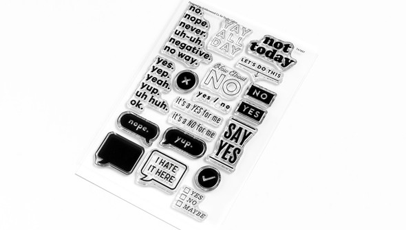 Stamp Set : 4×6 Yes/No gallery