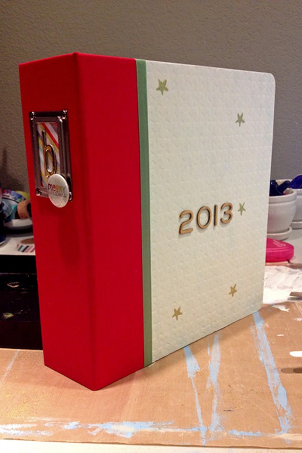 December daily album cover by jennyscraps studio calico