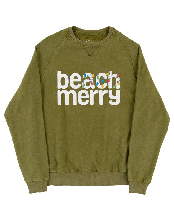 207428 beachmerrycrewsweatshirtolive slider2 original