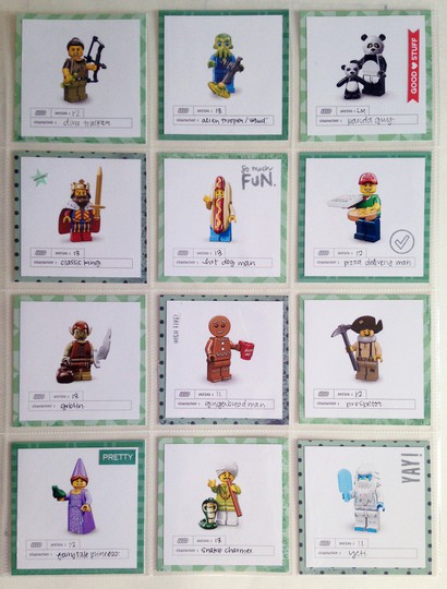 PL Spread : Lego Minifigures Collection