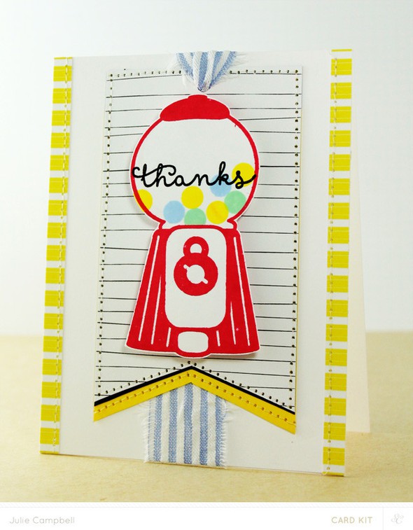Bubblegum Thanks *Card Kit Only* by JulieCampbell gallery