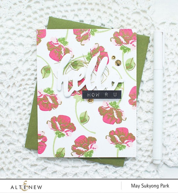 Stamp Layering with Layered Flowers  by May_ gallery