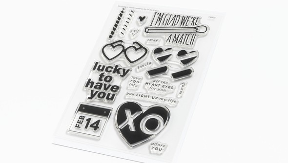 Stamp Set : 4x6 We're a Match by Goldenwood Co gallery