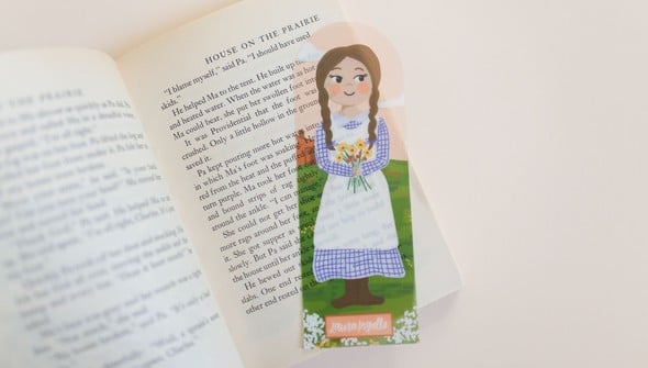 Little House on the Prairie Laura Ingalls Acetate Bookmark gallery