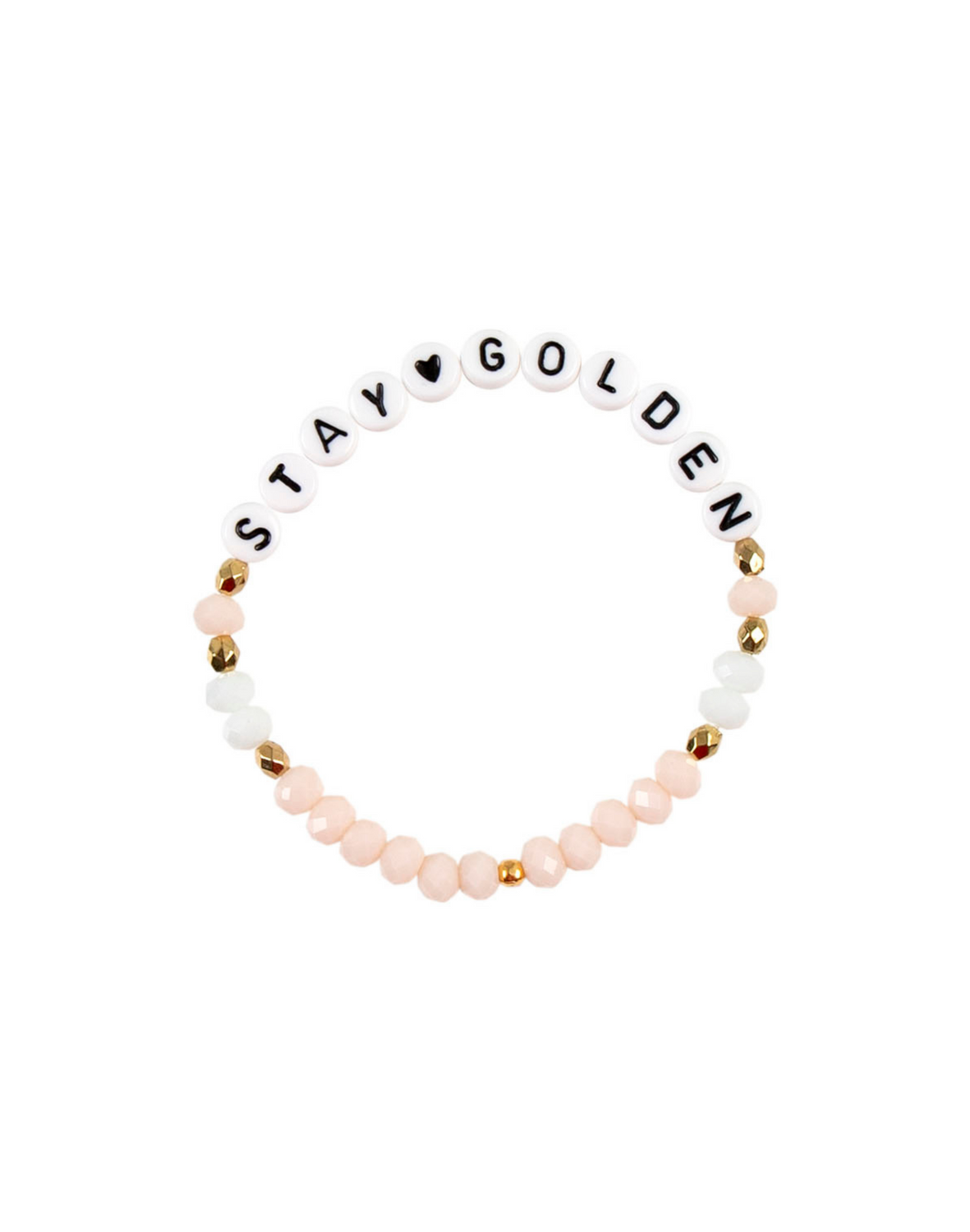 Stay Golden Beaded Bracelet  item
