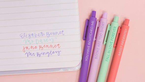 Pride & Prejudice Elizabeth Bennet Pen Set gallery