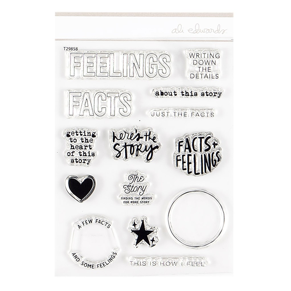 Story Play Facts & Feelings 3x4 Stamp Set item