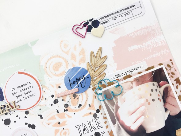 {Take Time to Recharge} Mixed Media Layout by larkindesign gallery