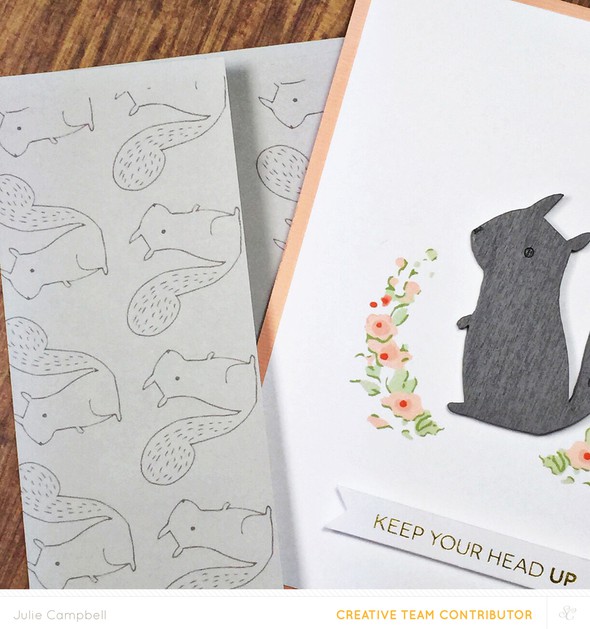 Keep Your Head Up {Squirrel} Card by JulieCampbell gallery