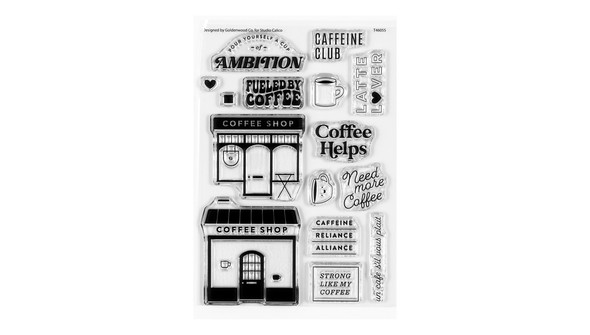 Stamp Set : 4×6 Coffee Shop by Goldenwood Co gallery