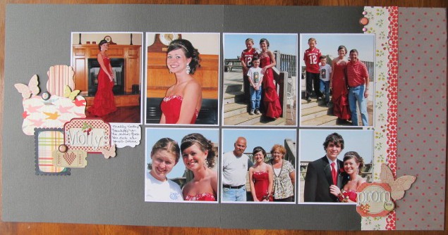 Molly's Prom (2 page layout)